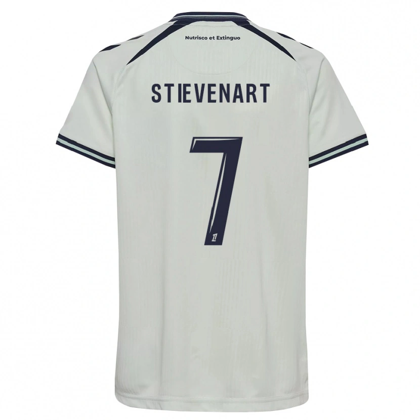 Danxen Homme Maillot Zoé Stievenart #7 Bleu Nuit Blanc Tenues Extérieur 2026/27 T-Shirt