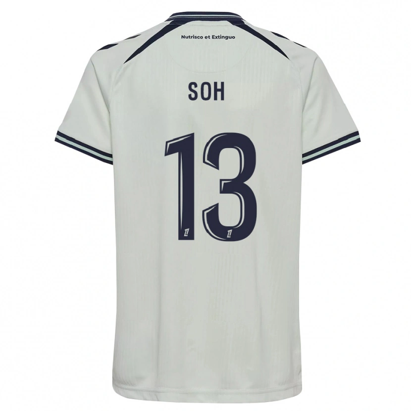 Danxen Homme Maillot Yanis Soh #13 Bleu Nuit Blanc Tenues Extérieur 2026/27 T-Shirt