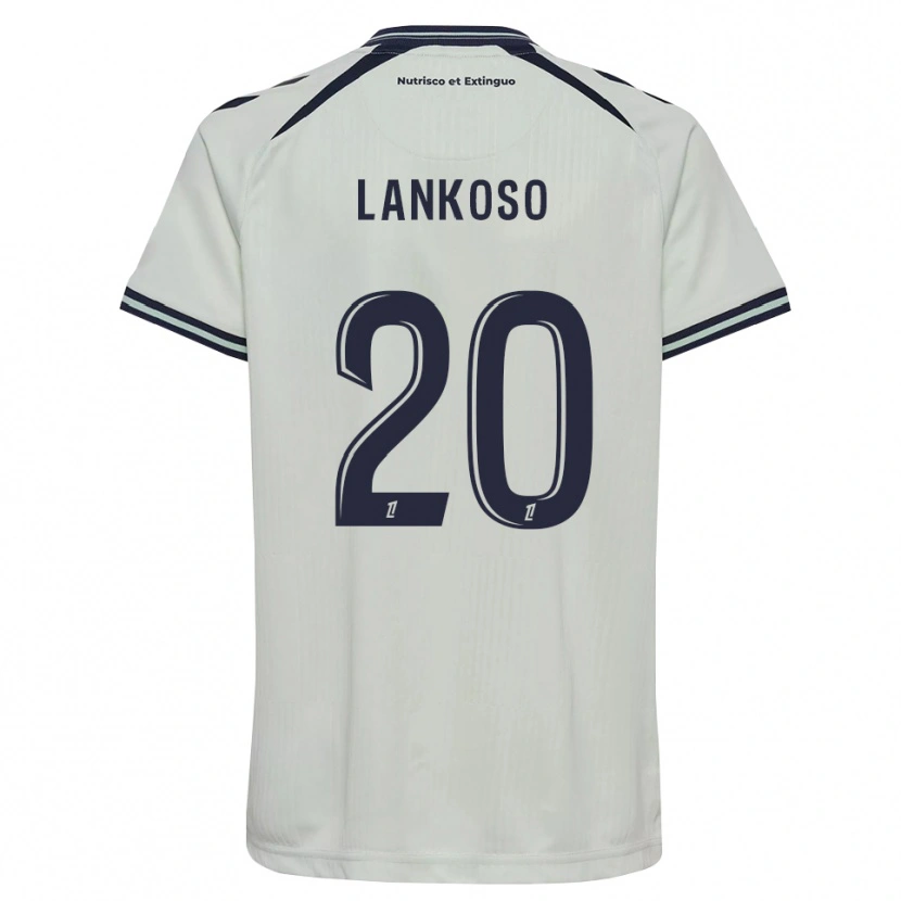 Danxen Homme Maillot Lenny Lankoso #20 Bleu Nuit Blanc Tenues Extérieur 2026/27 T-Shirt