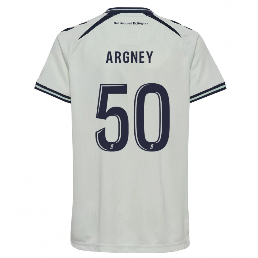 Danxen Homme Maillot Paul Argney #50 Bleu Nuit Blanc Tenues Extérieur 2026/27 T-Shirt
