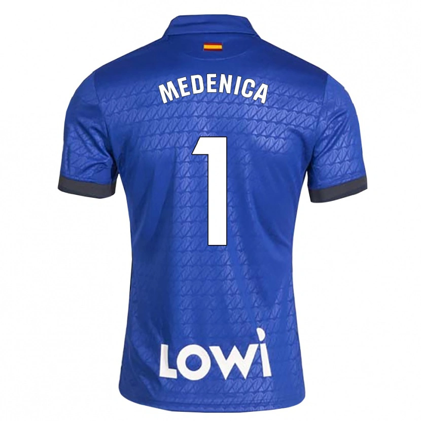 Danxen Femme Maillot Djordjije Medenica #1 Bleu Blanc Noir Tenues Domicile 2026/27 T-Shirt