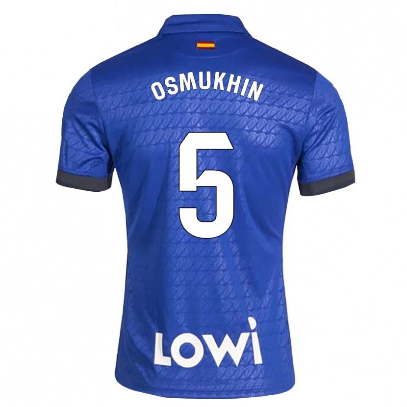 Danxen Femme Maillot Zakhar Osmukhin #5 Bleu Blanc Noir Tenues Domicile 2026/27 T-Shirt