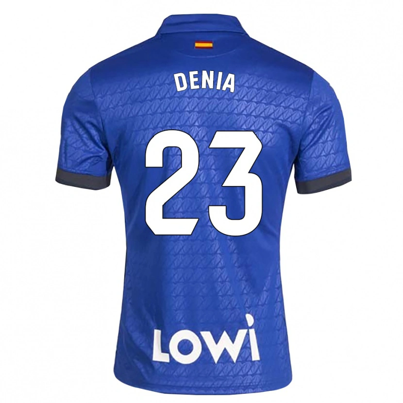 Danxen Femme Maillot Marcos Denia #23 Bleu Blanc Noir Tenues Domicile 2026/27 T-Shirt