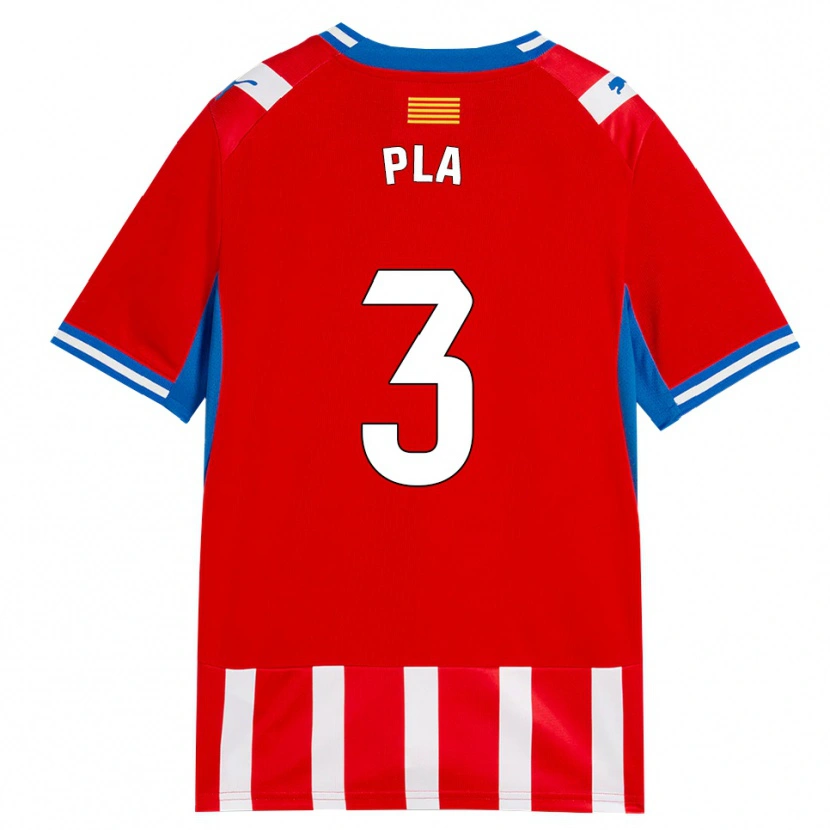 Danxen Femme Maillot Marta Pla #3 Rouge Blanc Bleu Ciel Tenues Domicile 2026/27 T-Shirt