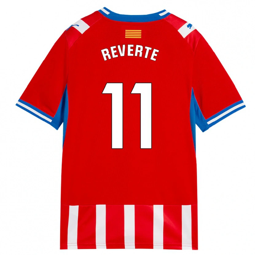 Danxen Femme Maillot Unai Reverte #11 Rouge Blanc Bleu Ciel Tenues Domicile 2026/27 T-Shirt