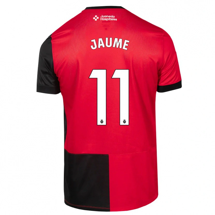 Danxen Femme Maillot Miquel Jaume #11 Noir Rouge Blanc Tenues Domicile 2026/27 T-Shirt