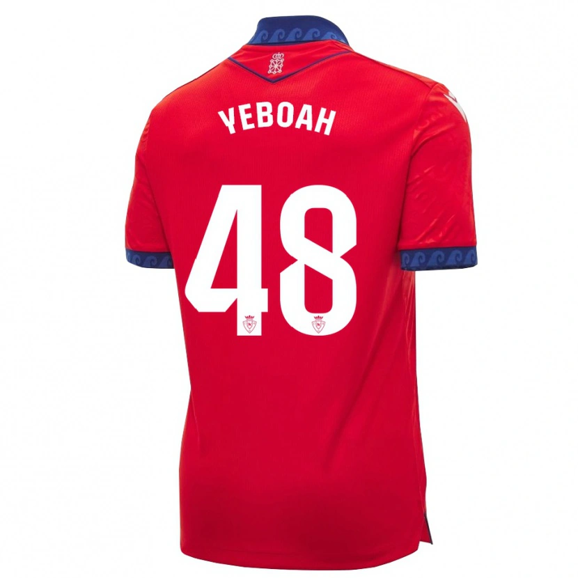 Danxen Femme Maillot Rockson Yeboah #48 Rouge Bleu Marine Blanc Tenues Domicile 2026/27 T-Shirt