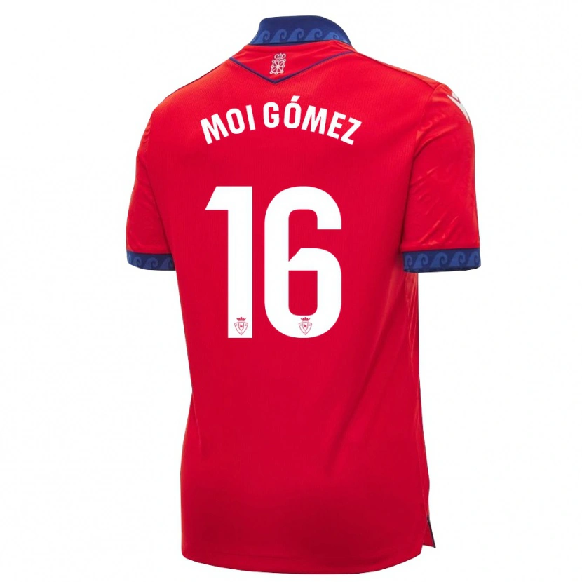 Danxen Femme Maillot Moi Gómez #16 Rouge Bleu Marine Blanc Tenues Domicile 2026/27 T-Shirt