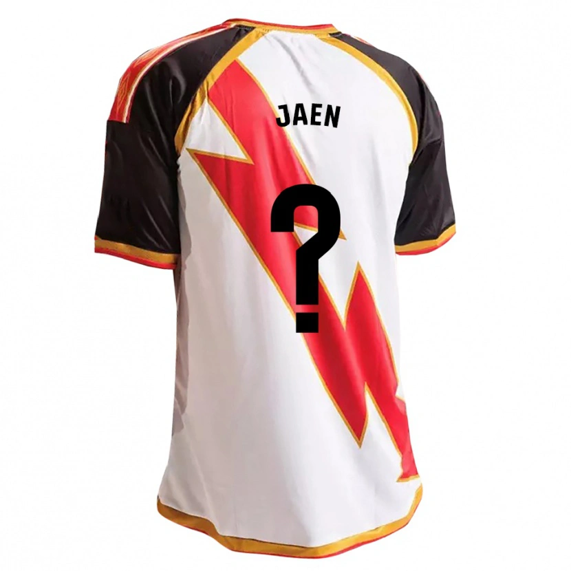 Danxen Femme Maillot Carlos Jaén #0 Noir Rouge Blanc Or Tenues Domicile 2026/27 T-Shirt