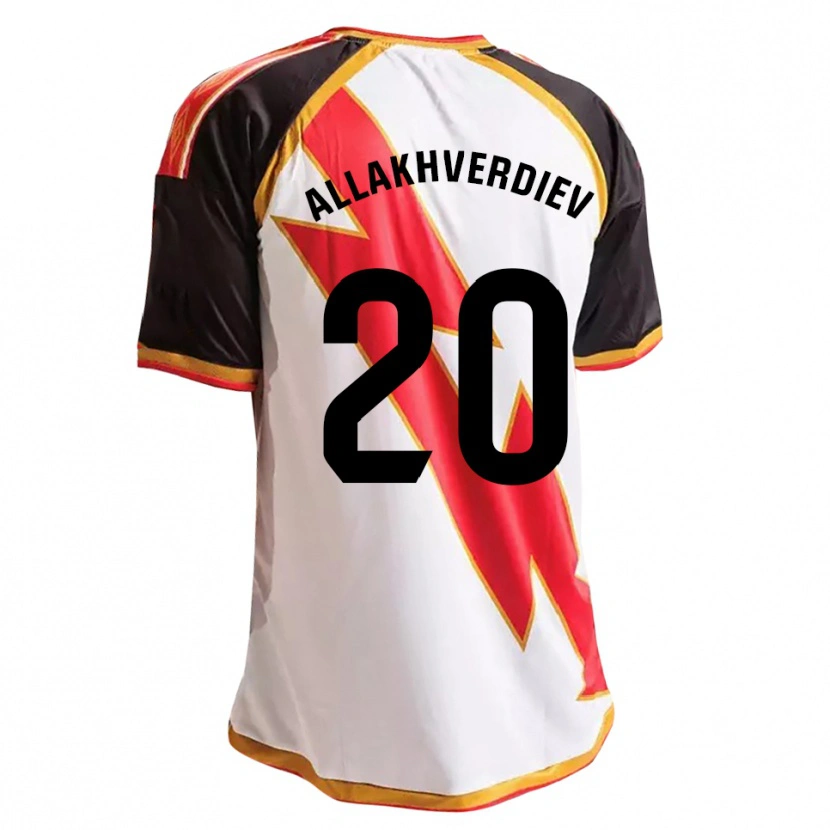 Danxen Femme Maillot Raul Allakhverdiev #20 Noir Rouge Blanc Or Tenues Domicile 2026/27 T-Shirt