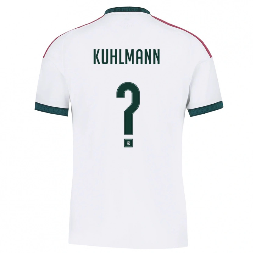 Danxen Femme Maillot Quim Kuhlmann #0 Vert Foncé Blanc Rouge Tenues Domicile 2026/27 T-Shirt