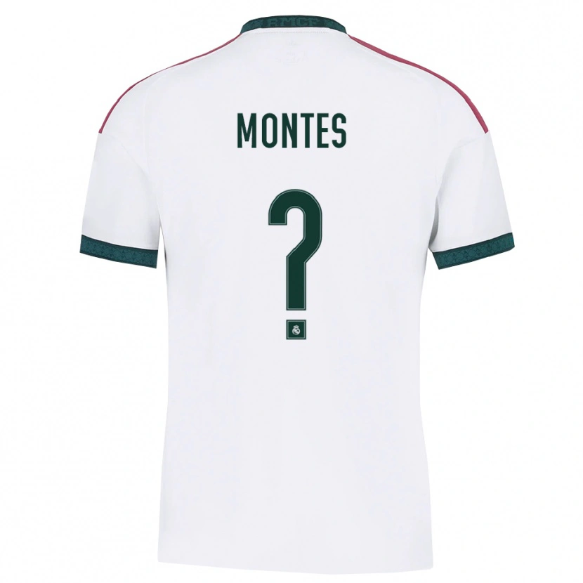 Danxen Femme Maillot Thiago Montes #0 Vert Foncé Blanc Rouge Tenues Domicile 2026/27 T-Shirt