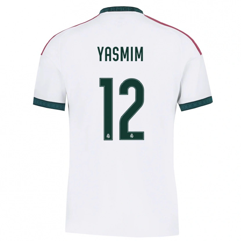 Danxen Femme Maillot Yasmim Assis Ribeiro #12 Vert Foncé Blanc Rouge Tenues Domicile 2026/27 T-Shirt