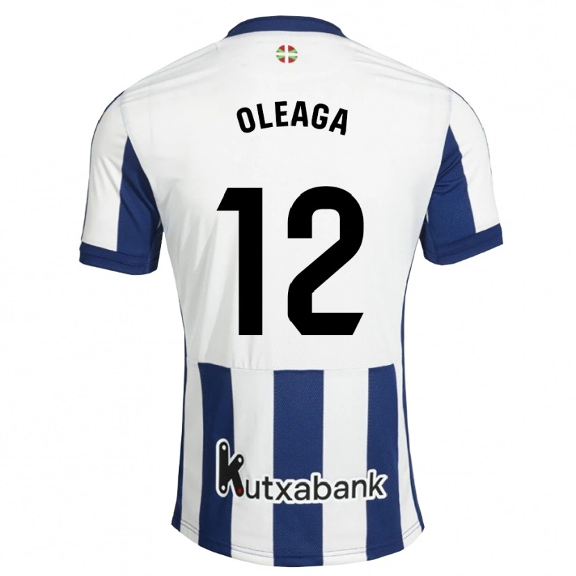 Danxen Femme Maillot Joan Oleaga #12 Bleu Marine Blanc Goldenrod Tenues Domicile 2026/27 T-Shirt