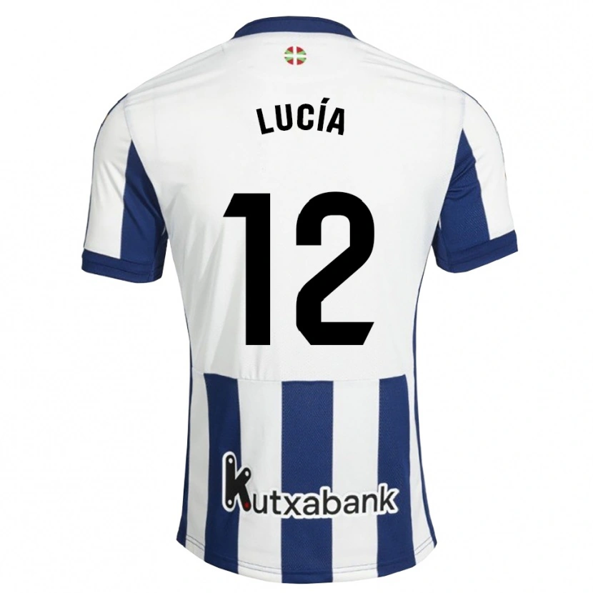 Danxen Femme Maillot Lucía Rodríguez #12 Bleu Marine Blanc Goldenrod Tenues Domicile 2026/27 T-Shirt