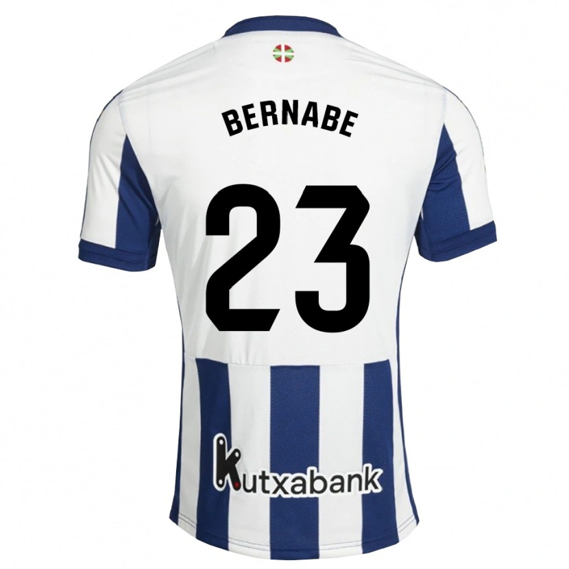 Danxen Femme Maillot Alejandra Bernabé De Santiago #23 Bleu Marine Blanc Goldenrod Tenues Domicile 2026/27 T-Shirt