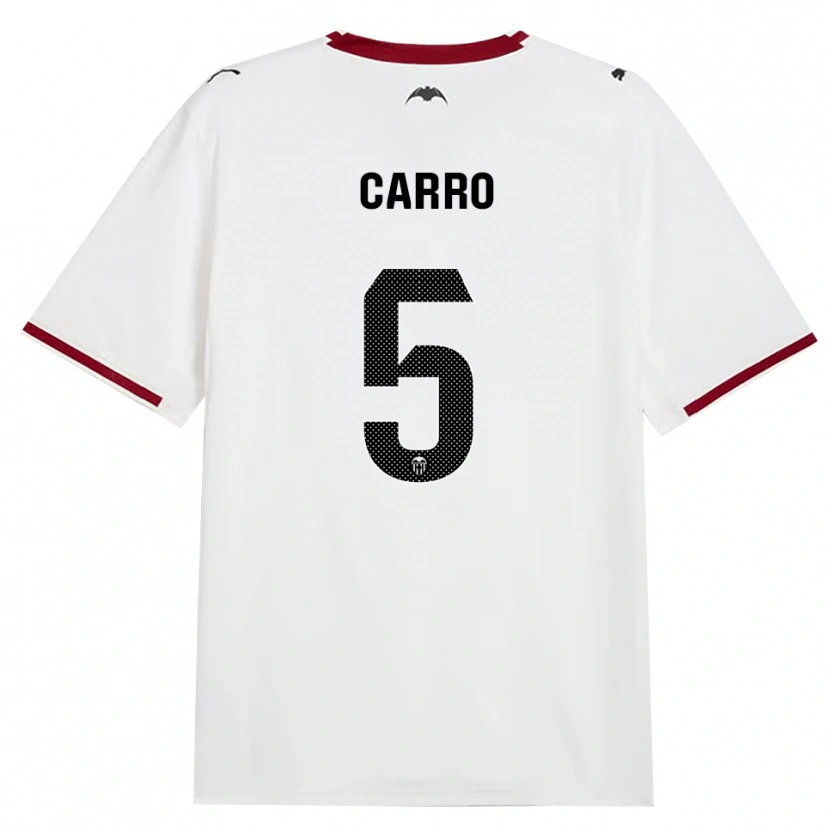 Danxen Femme Maillot Marta Carro #5 Noir Blanc Rouge Jaune Tenues Domicile 2026/27 T-Shirt