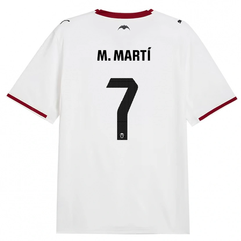 Danxen Femme Maillot Marina Martí #7 Noir Blanc Rouge Jaune Tenues Domicile 2026/27 T-Shirt