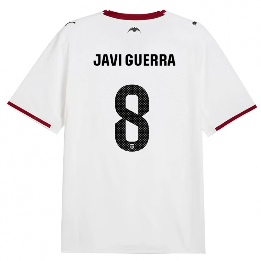 Danxen Femme Maillot Javi Guerra #8 Noir Blanc Rouge Jaune Tenues Domicile 2026/27 T-Shirt