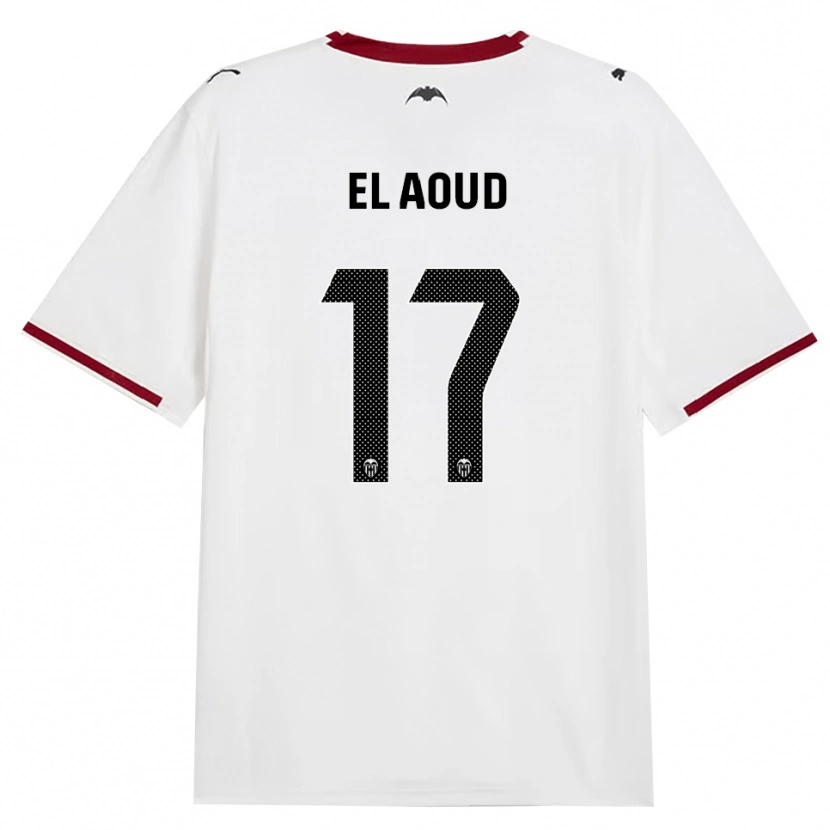 Danxen Femme Maillot Ismail El Aoud #17 Noir Blanc Rouge Jaune Tenues Domicile 2026/27 T-Shirt