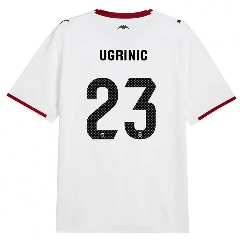 Danxen Femme Maillot Filip Ugrinic #23 Noir Blanc Rouge Jaune Tenues Domicile 2026/27 T-Shirt