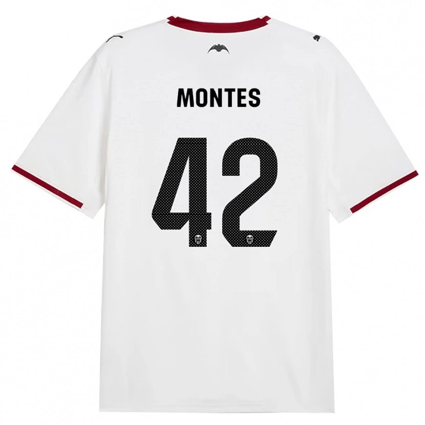 Danxen Femme Maillot Jan Montes #42 Noir Blanc Rouge Jaune Tenues Domicile 2026/27 T-Shirt