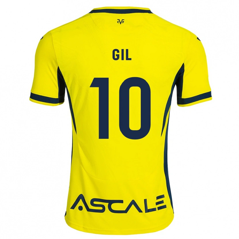 Danxen Femme Maillot Markel Gil #10 Jaune Noir Rouge Tenues Domicile 2026/27 T-Shirt