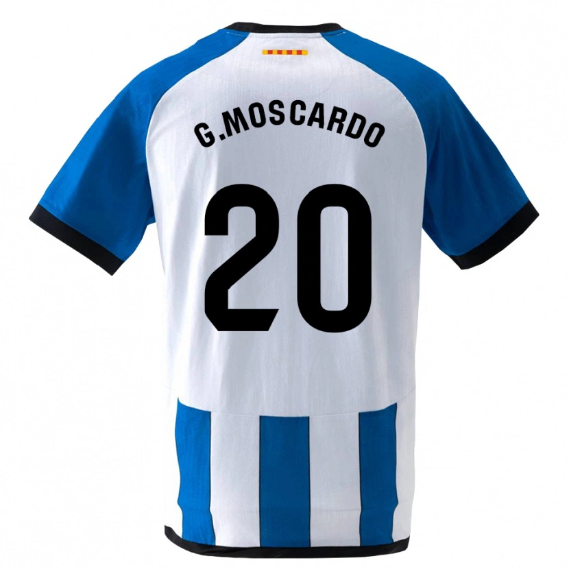 Danxen Femme Maillot Gabriel Moscardo #20 Bleu Royal Blanc Tenues Domicile 2026/27 T-Shirt