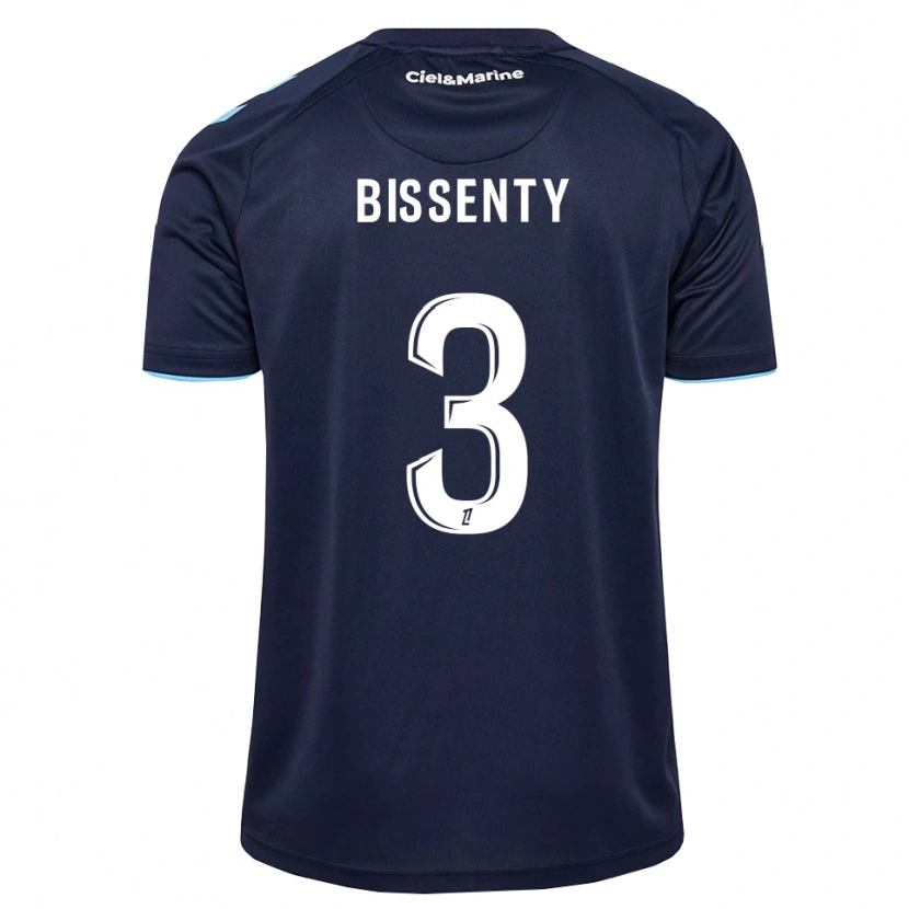 Danxen Femme Maillot Bissenty Gomis #3 Bleu Barbeau Bleu Nuit Tenues Domicile 2026/27 T-Shirt