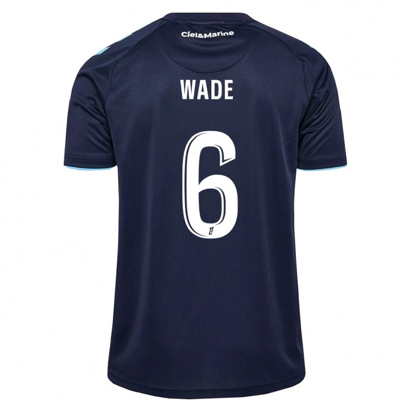 Danxen Femme Maillot Bocar Wade #6 Bleu Barbeau Bleu Nuit Tenues Domicile 2026/27 T-Shirt