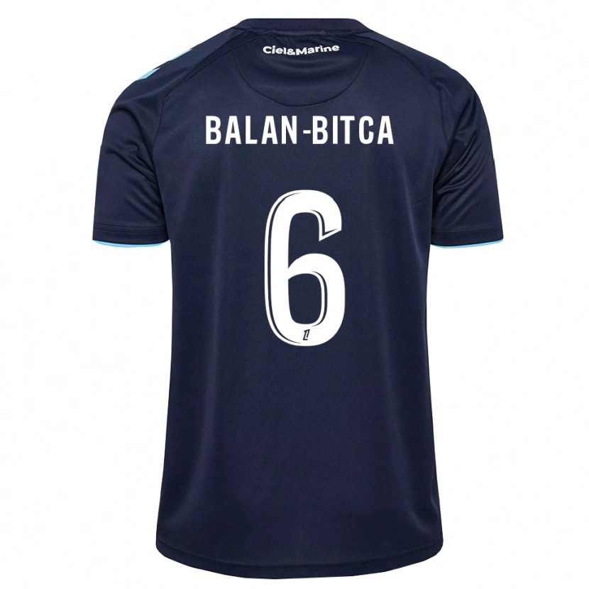 Danxen Femme Maillot Mario Balan-Bitca #6 Bleu Barbeau Bleu Nuit Tenues Domicile 2026/27 T-Shirt