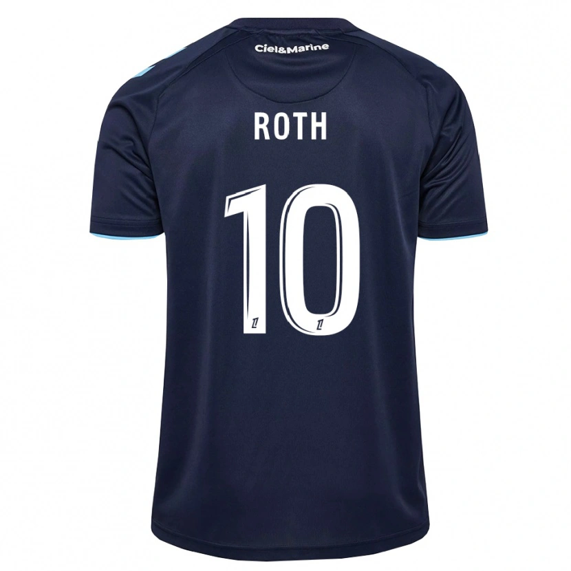 Danxen Femme Maillot Madeline Roth #10 Bleu Barbeau Bleu Nuit Tenues Domicile 2026/27 T-Shirt