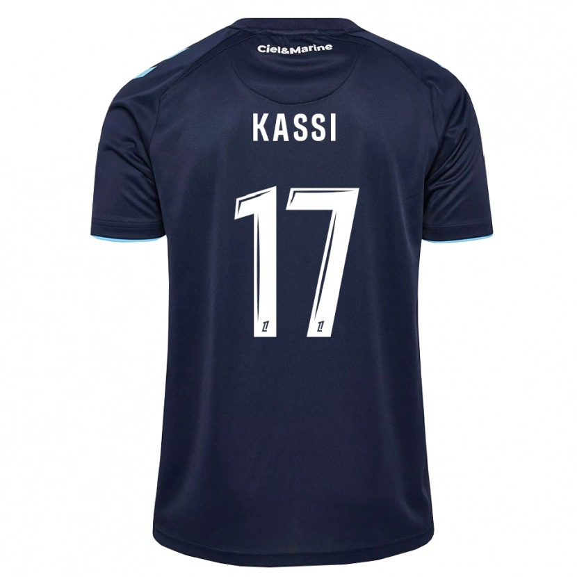 Danxen Femme Maillot Sarah Kassi #17 Bleu Barbeau Bleu Nuit Tenues Domicile 2026/27 T-Shirt