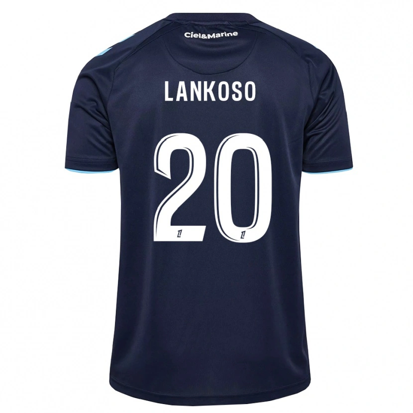 Danxen Femme Maillot Lenny Lankoso #20 Bleu Barbeau Bleu Nuit Tenues Domicile 2026/27 T-Shirt