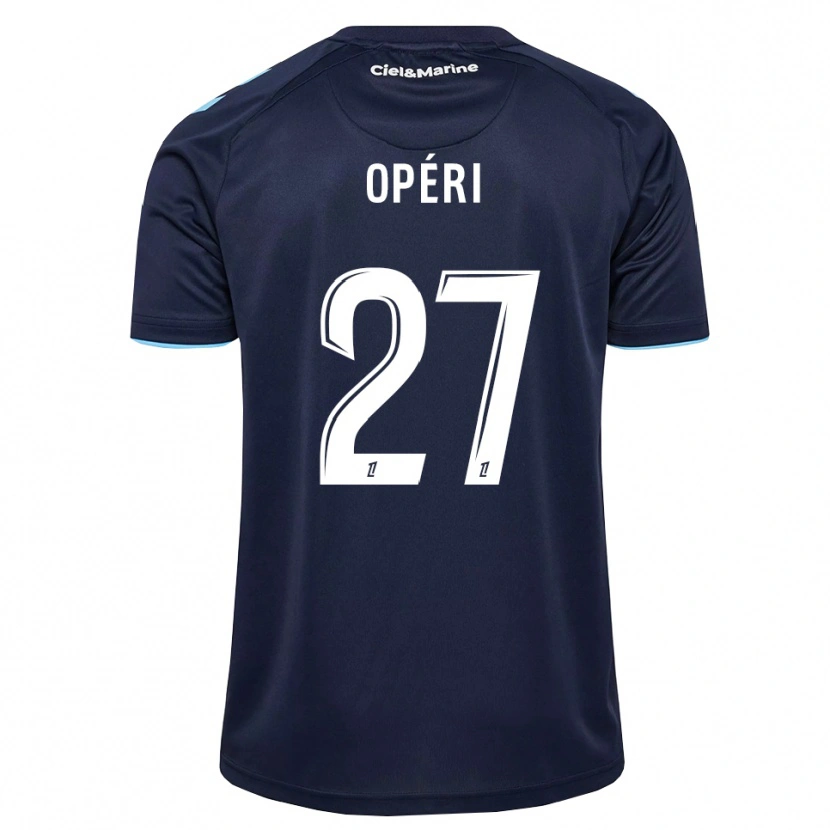 Danxen Femme Maillot Christopher Operi #27 Bleu Barbeau Bleu Nuit Tenues Domicile 2026/27 T-Shirt