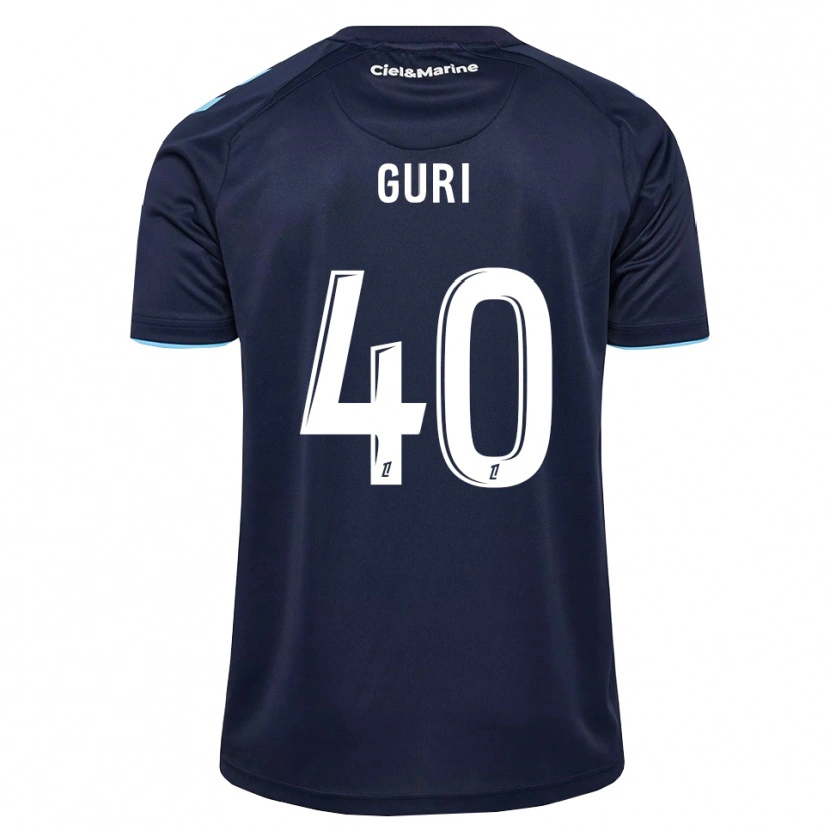 Danxen Femme Maillot Gabriel Guri #40 Bleu Barbeau Bleu Nuit Tenues Domicile 2026/27 T-Shirt