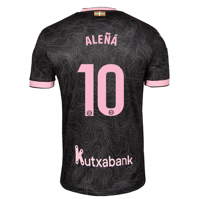 Danxen Femme Maillot Carles Aleñá #10 Noir Rose Tenues Extérieur 2026/27 T-Shirt