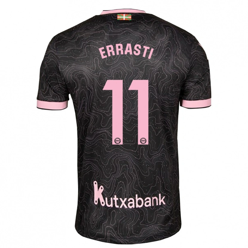 Danxen Femme Maillot Elene Errasti #11 Noir Rose Tenues Extérieur 2026/27 T-Shirt