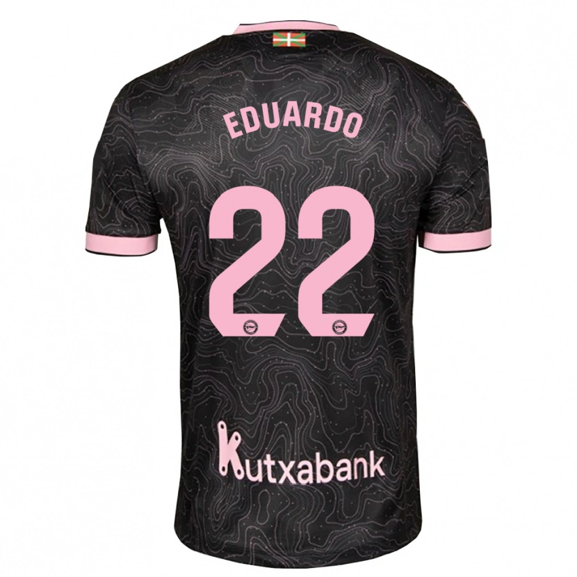 Danxen Femme Maillot Eduardo Fontana #22 Noir Rose Tenues Extérieur 2026/27 T-Shirt