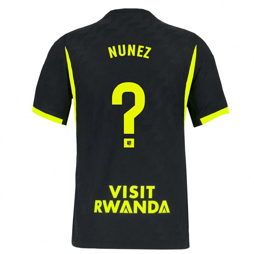 Danxen Femme Maillot Rafael Nunez #0 Vert Vif Noir Tenues Extérieur 2026/27 T-Shirt
