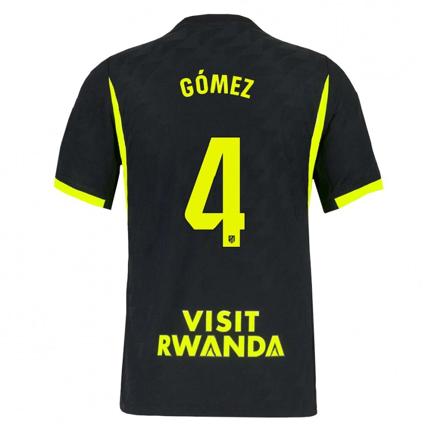 Danxen Femme Maillot Mariano Gómez #4 Vert Vif Noir Tenues Extérieur 2026/27 T-Shirt