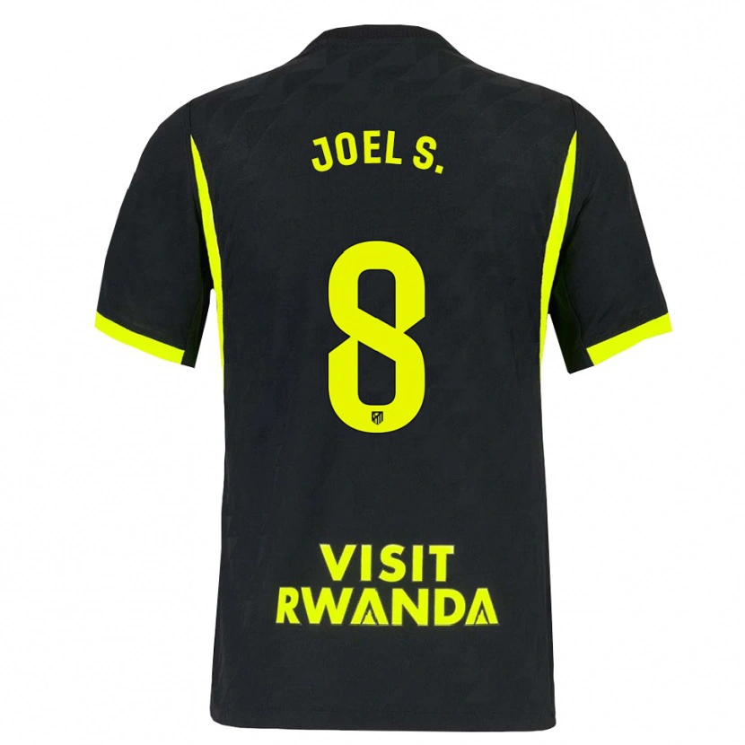 Danxen Femme Maillot Joel Sánchez #8 Vert Vif Noir Tenues Extérieur 2026/27 T-Shirt