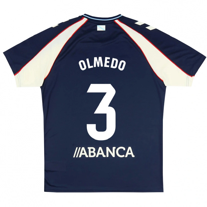 Danxen Femme Maillot Alexis Olmedo #3 Bleu Royal Rouge Blanc Tenues Extérieur 2026/27 T-Shirt