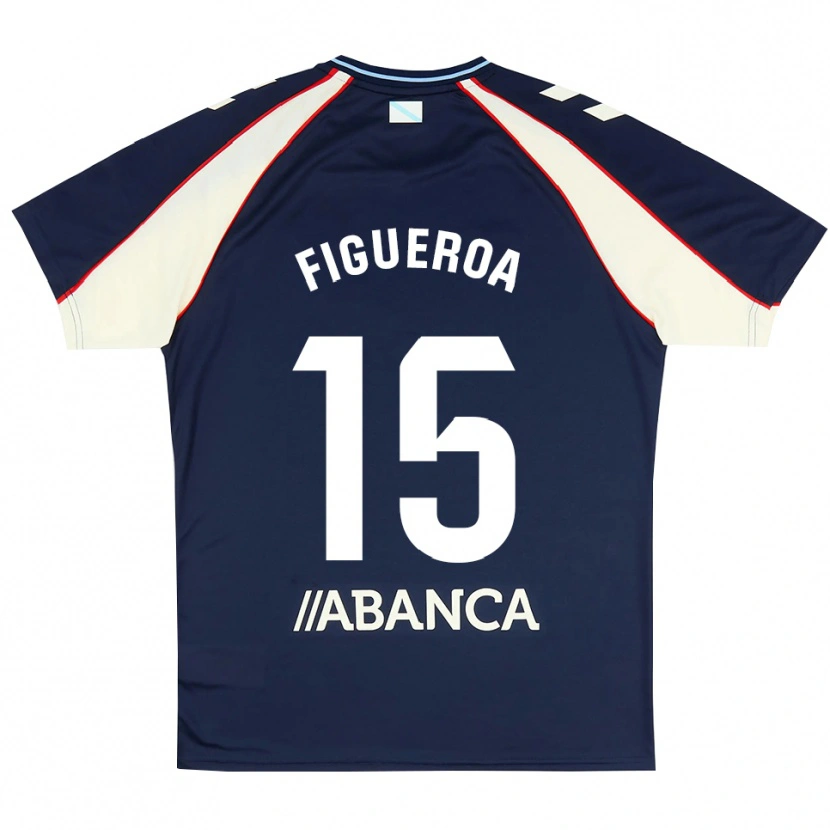 Danxen Femme Maillot María Figueroa #15 Bleu Royal Rouge Blanc Tenues Extérieur 2026/27 T-Shirt