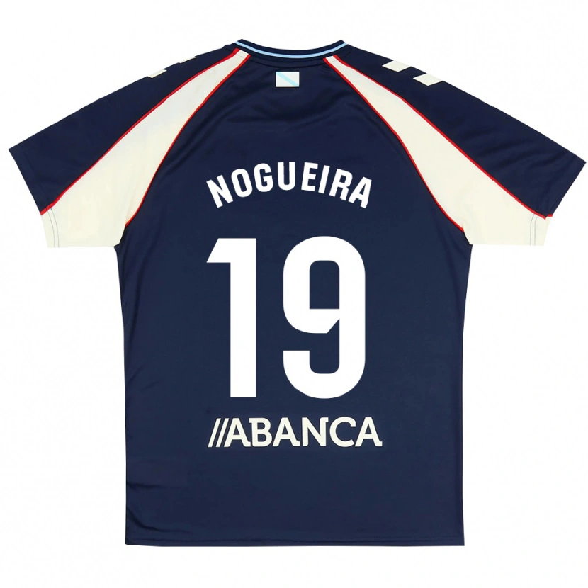 Danxen Femme Maillot María Nogueira #19 Bleu Royal Rouge Blanc Tenues Extérieur 2026/27 T-Shirt