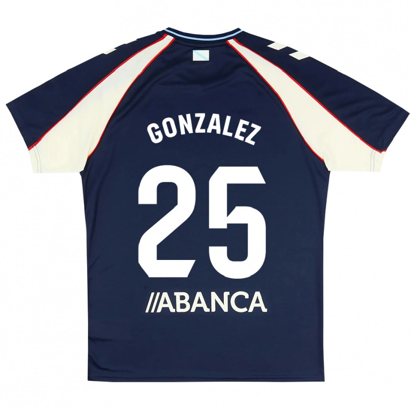 Danxen Femme Maillot Marcos González #25 Bleu Royal Rouge Blanc Tenues Extérieur 2026/27 T-Shirt