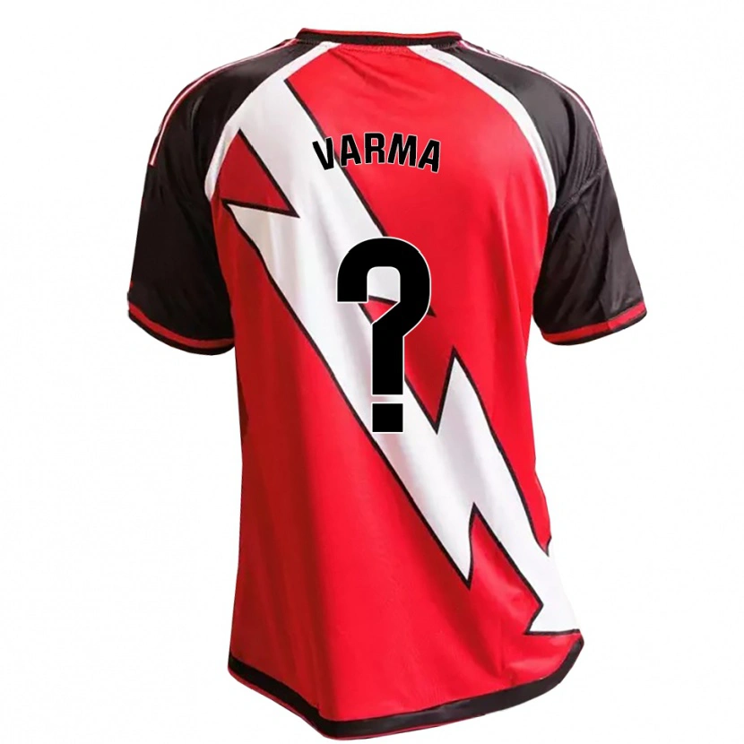 Danxen Femme Maillot Roman Varma #0 Rouge Noir Blanc Tenues Extérieur 2026/27 T-Shirt