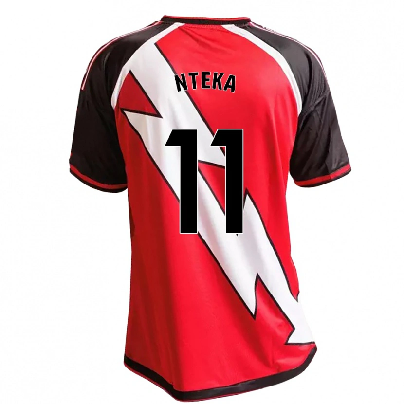 Danxen Femme Maillot Randy Nteka #11 Rouge Noir Blanc Tenues Extérieur 2026/27 T-Shirt