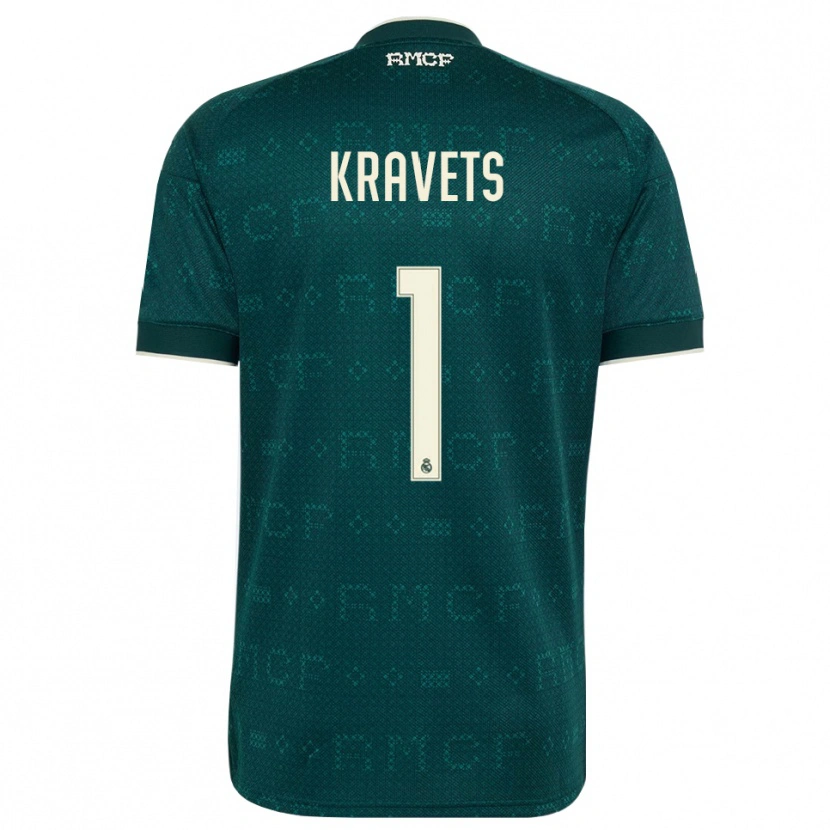 Danxen Femme Maillot David Kravets #1 Gris Ardoise Foncé Blanc Tenues Extérieur 2026/27 T-Shirt