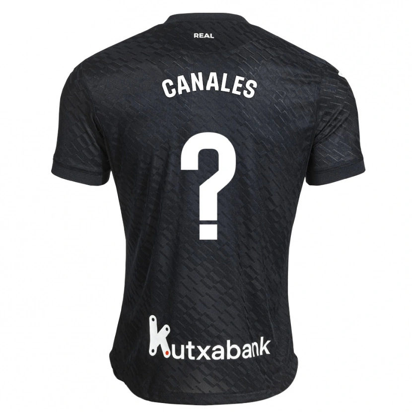Danxen Femme Maillot Cristian Canales #0 Noir Blanc Tenues Extérieur 2026/27 T-Shirt